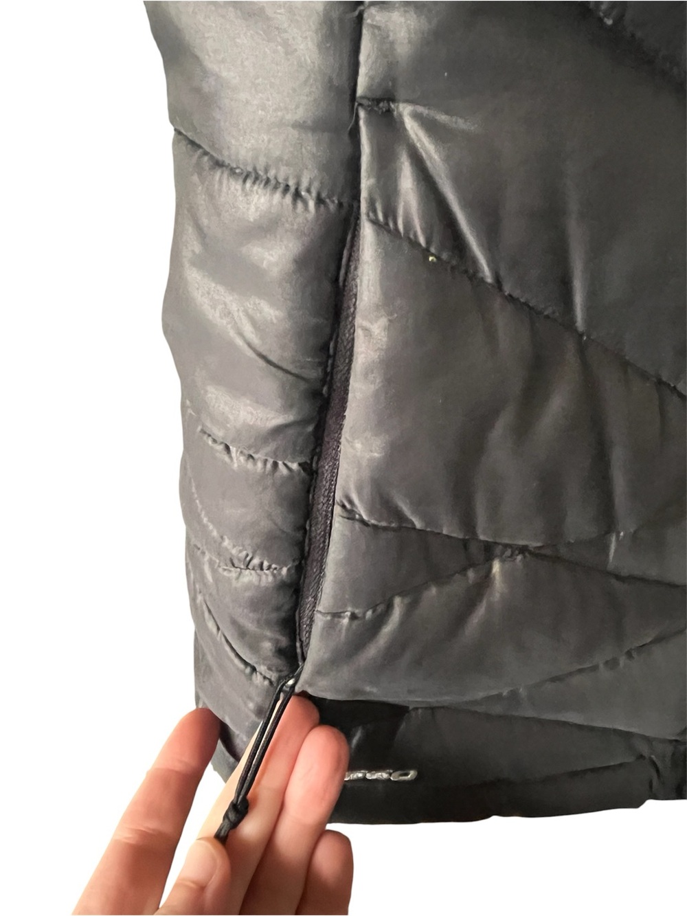 The North Face Black 550 Down Fill Zip Vest XS - Picture 6 of 12